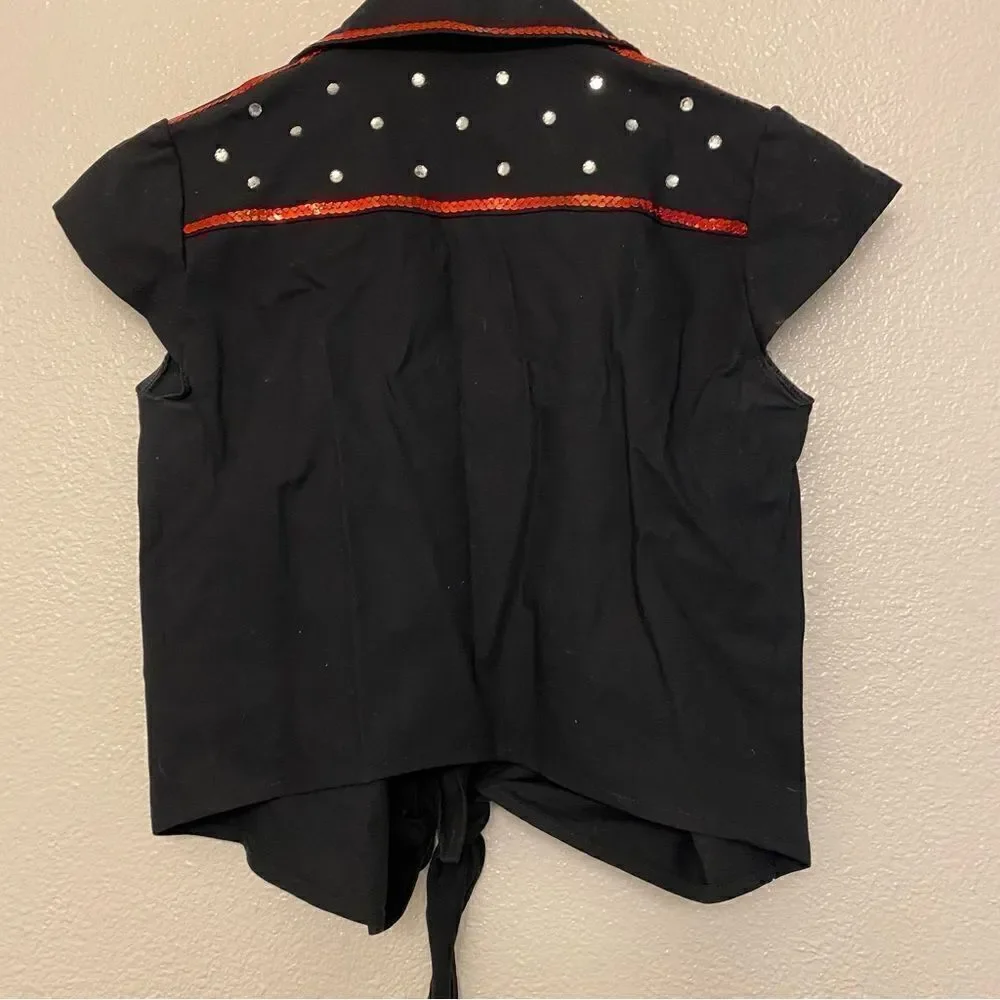 1950s vintage style Rockabilly pin up dance halloween costume child L/adult S